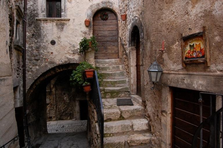 Locanda Sul Lago Santo Stefano Di Sessanio Exteriör bild